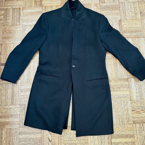 All Saints Other - Allsaints Black Long Peacoat - Ranger Coat